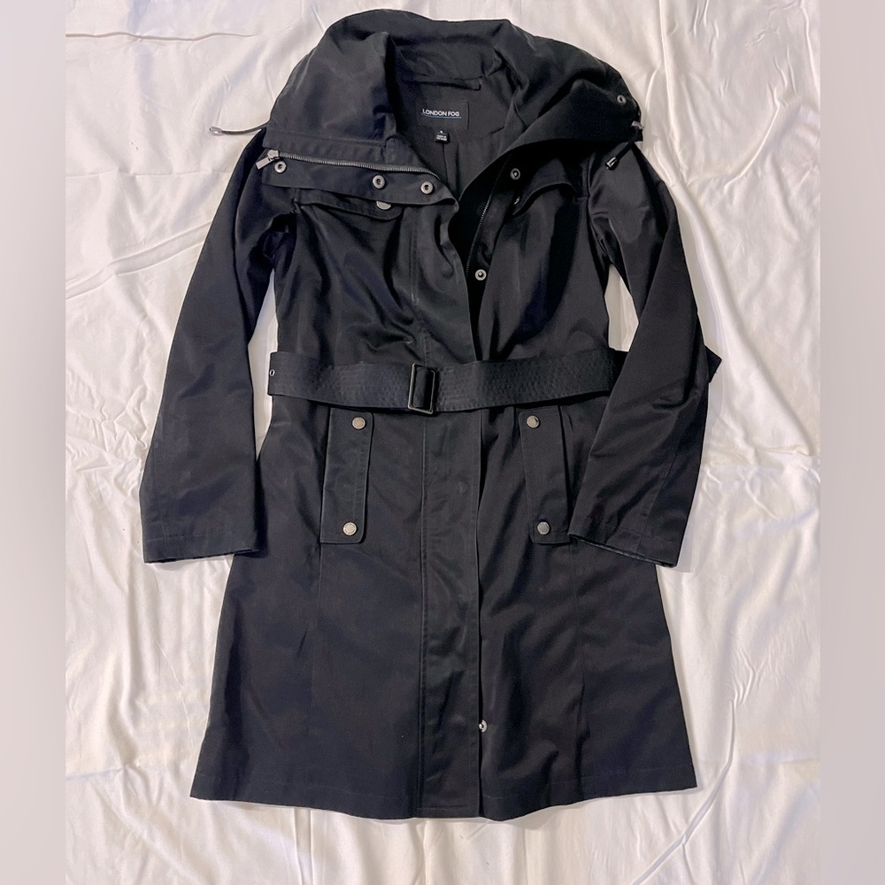 Black belted jacket
